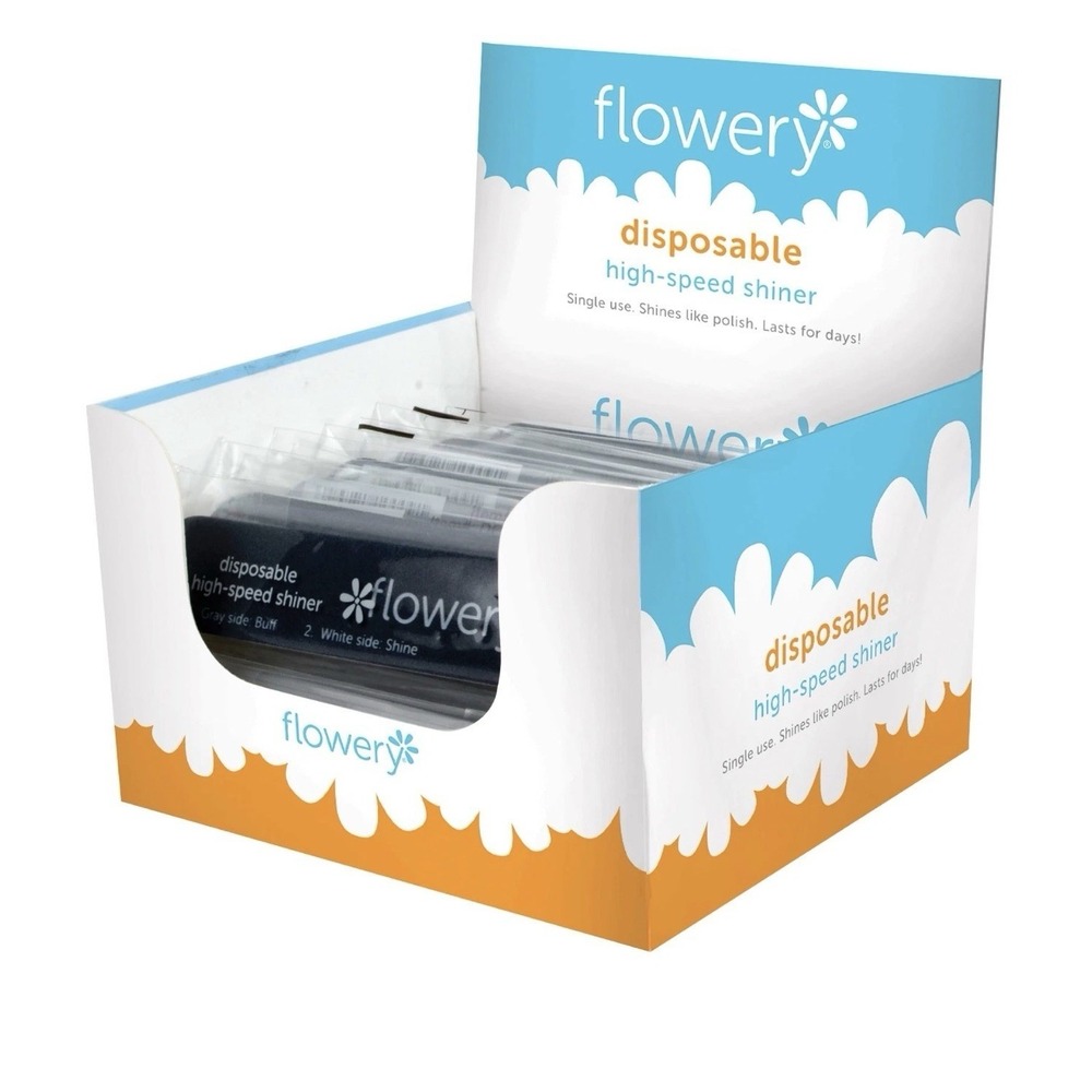 Disposable High Speed Shiner Display, Nail Polishing Buffer, Prep, Shape and ...